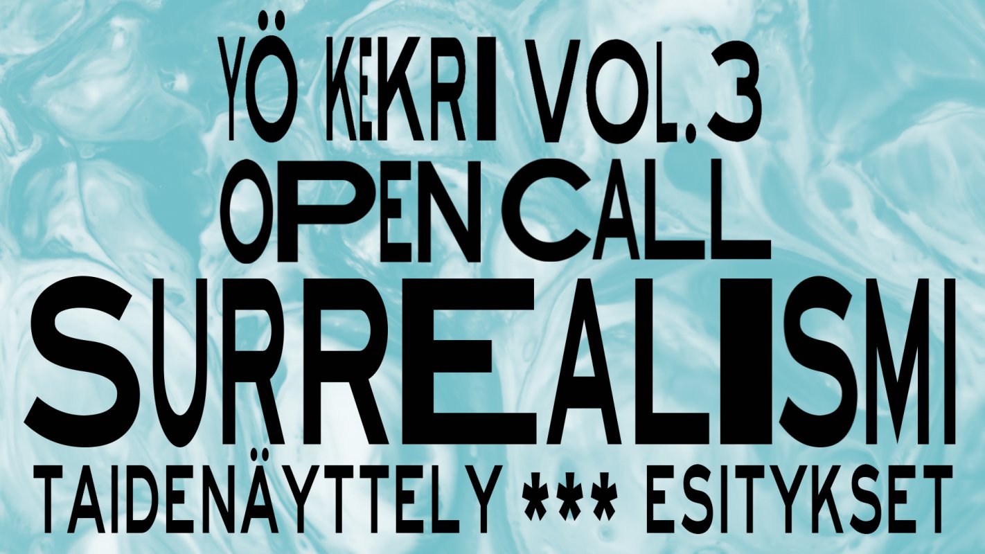 Yö Kekri vol. 3 open call