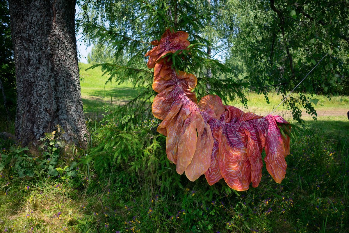 Textile installation workshop